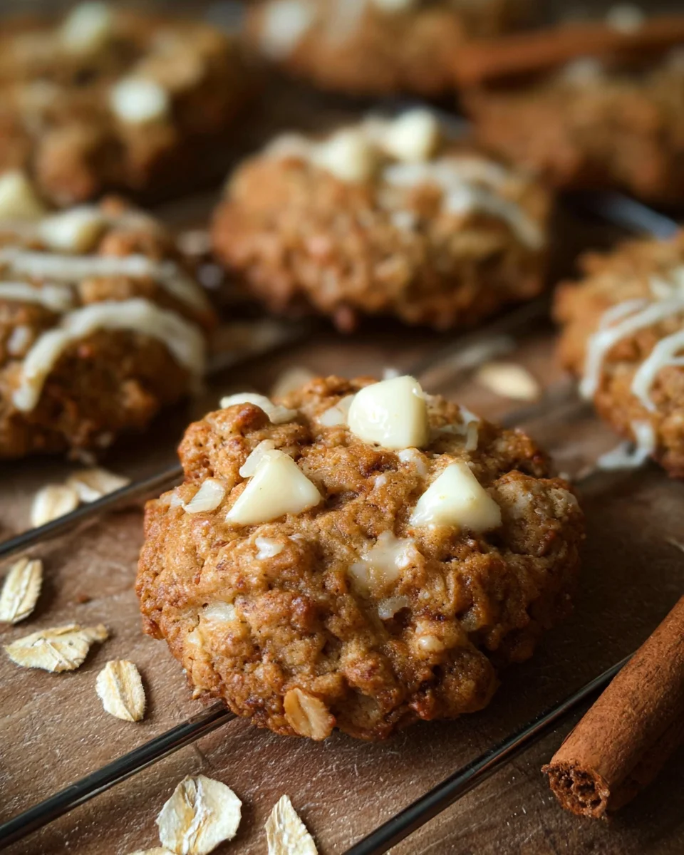Weihnachten liegt in der Luft - Zimt Hafer Cookies