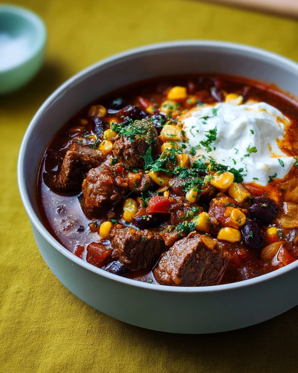 Würziger Texas-Schmortopf