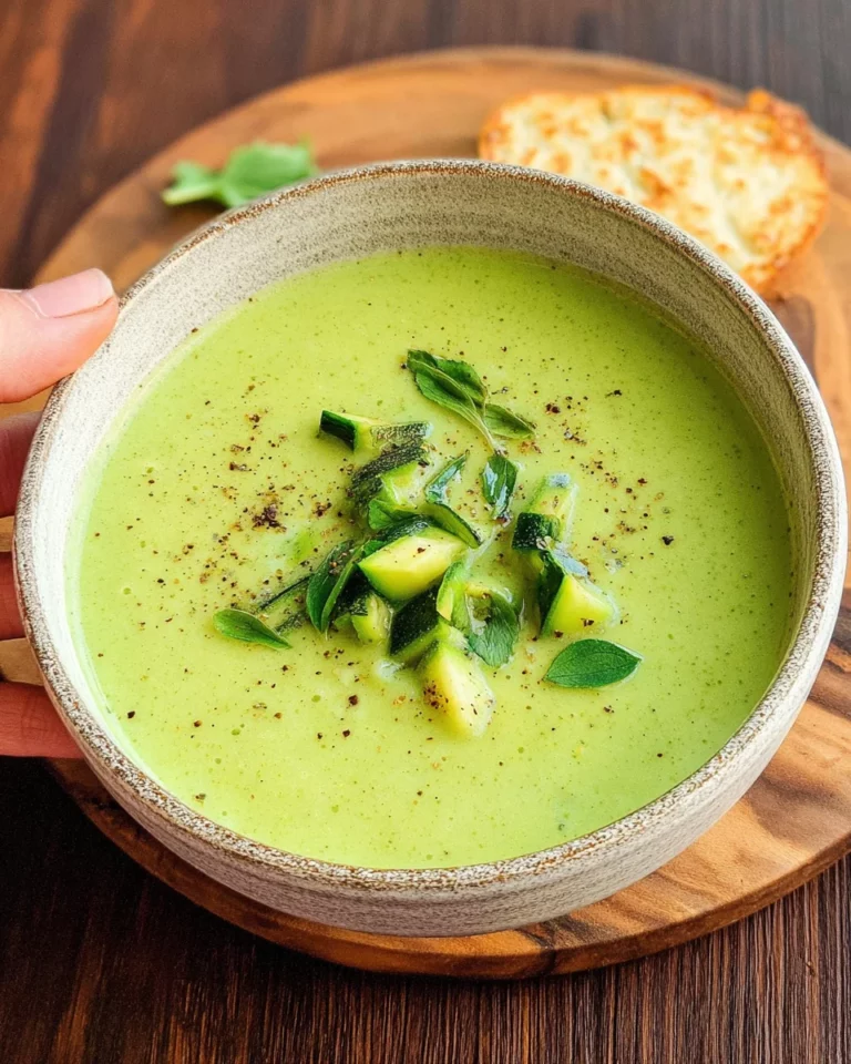 Zucchinisuppe - einfach, lecker und gesund