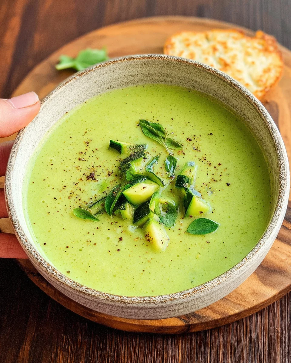 Zucchinisuppe - einfach, lecker und gesund