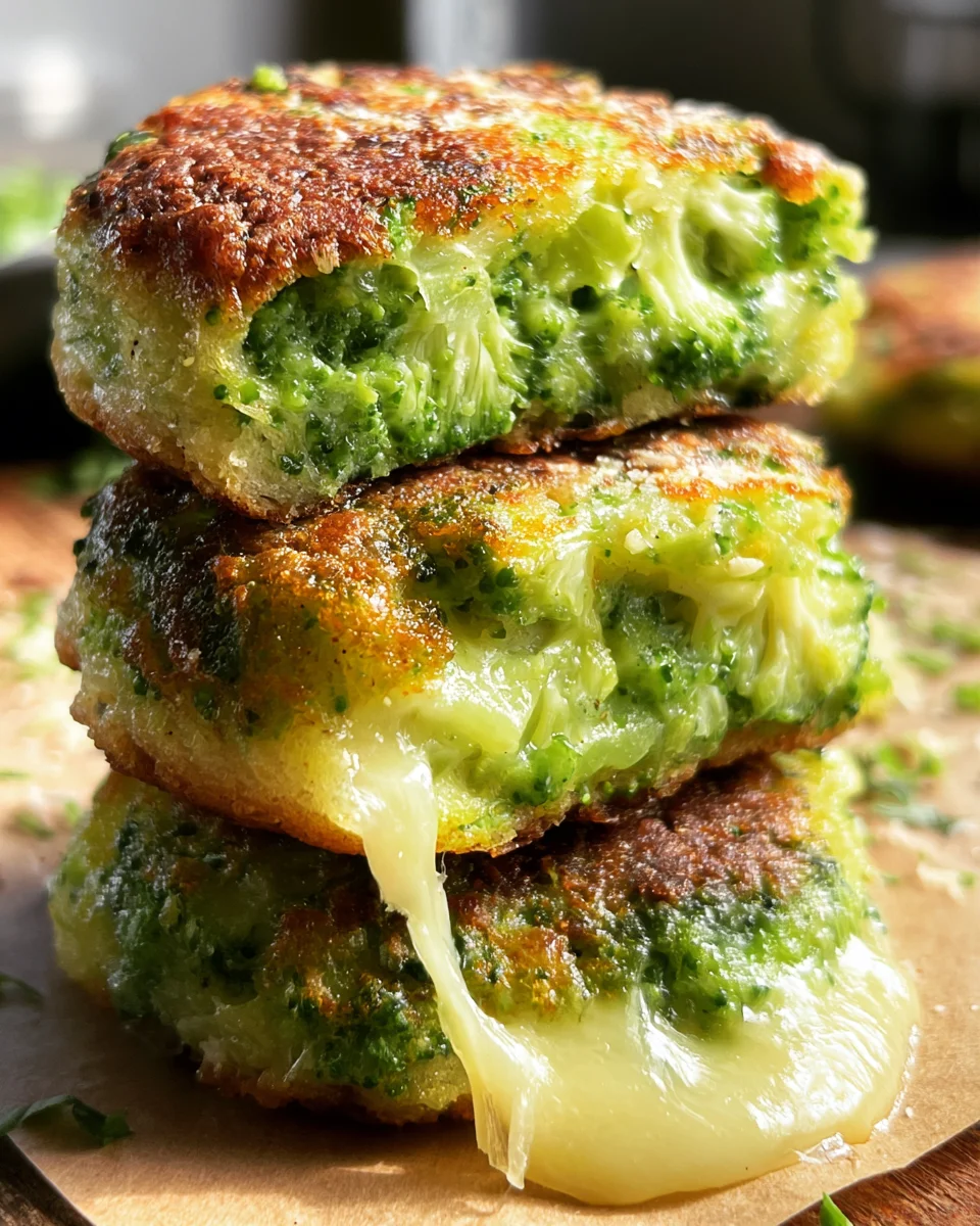 Brokkoli-Käse-Puffer