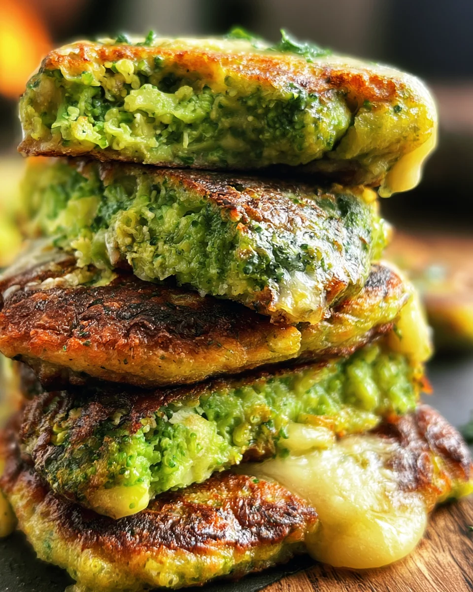 Brokkoli-Käse-Puffer