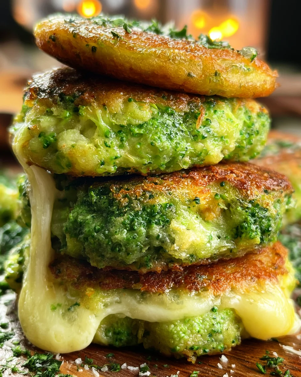 Brokkoli-Käse-Puffer