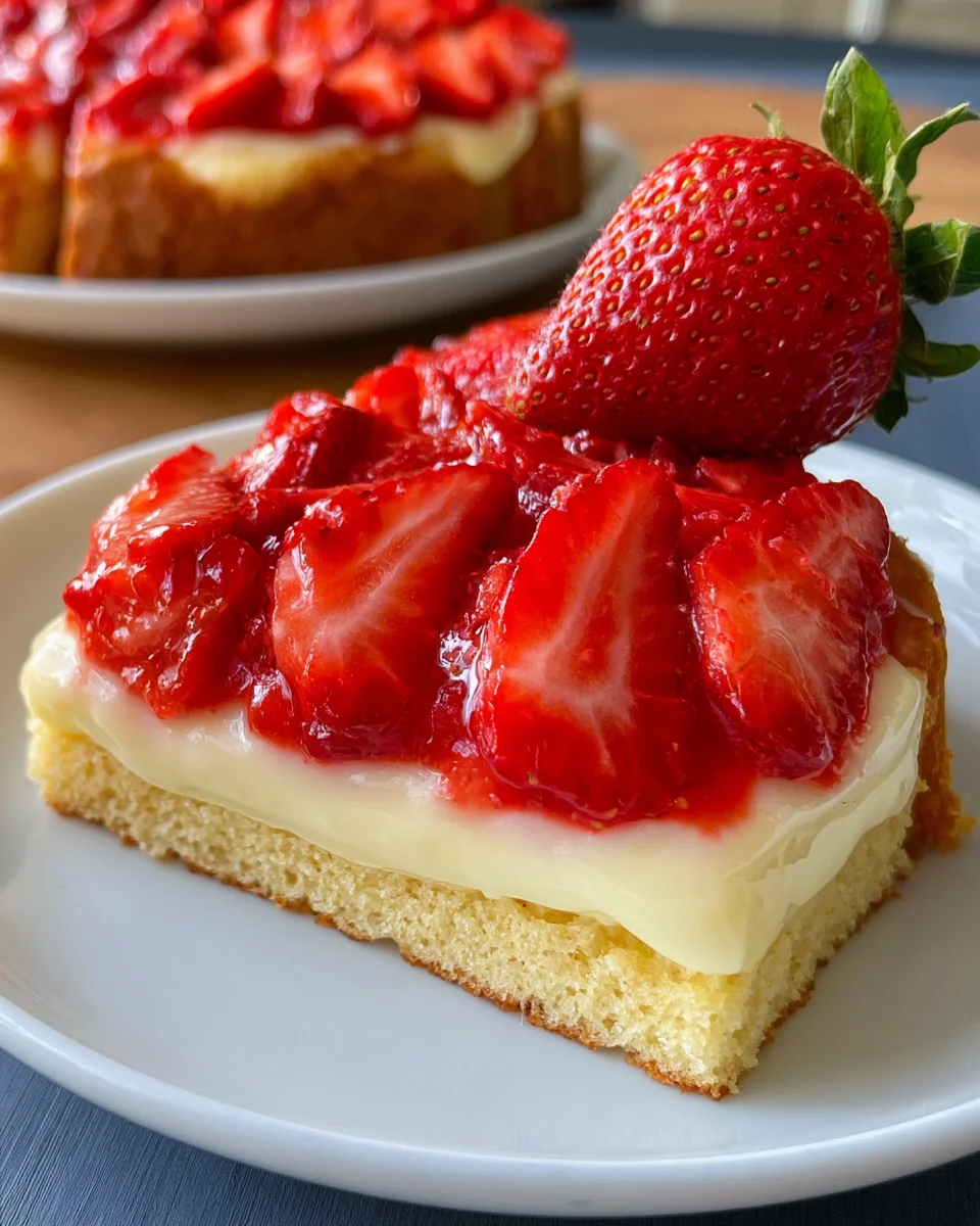 Erdbeer-Schmandkuchen