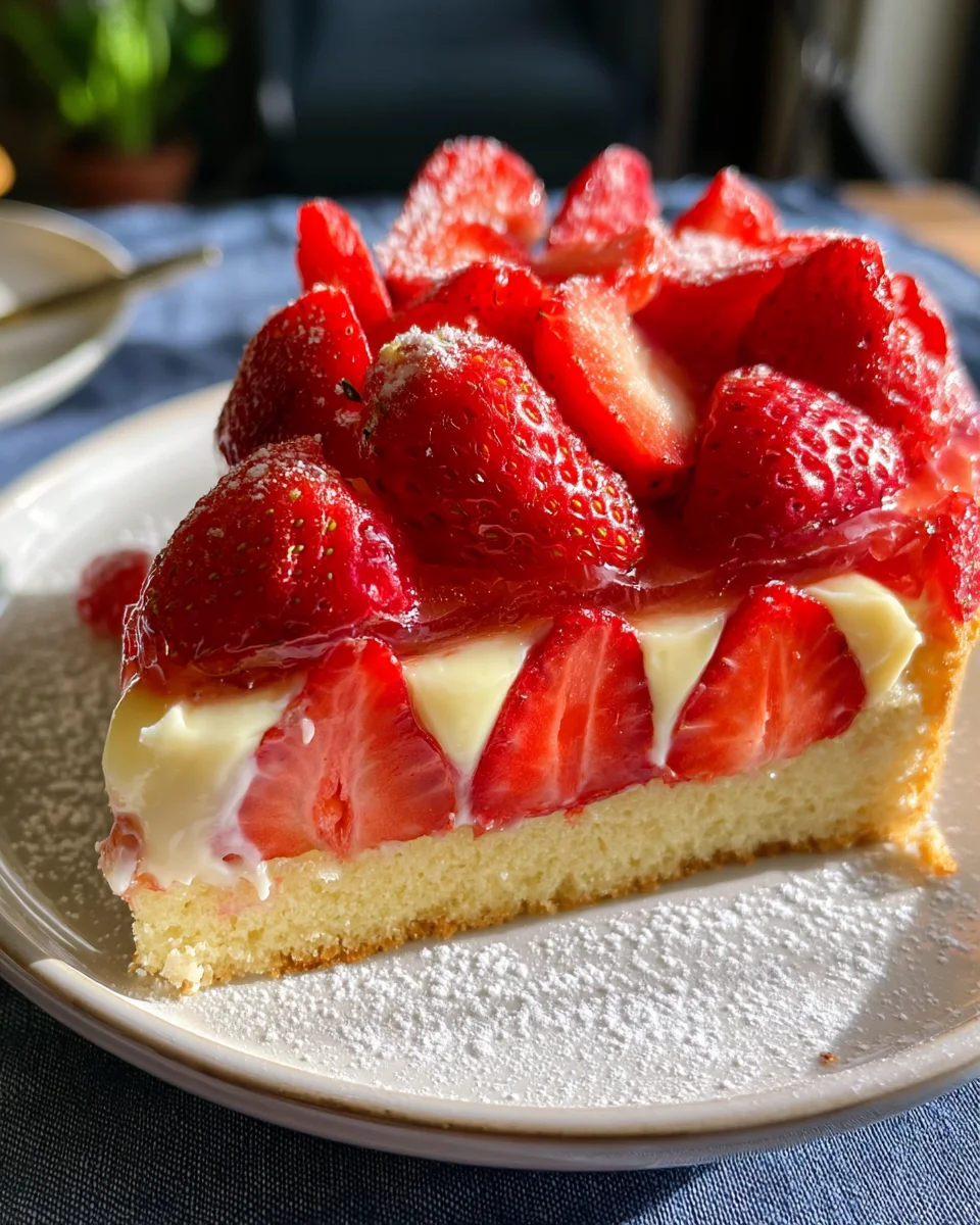 Erdbeer-Schmandkuchen