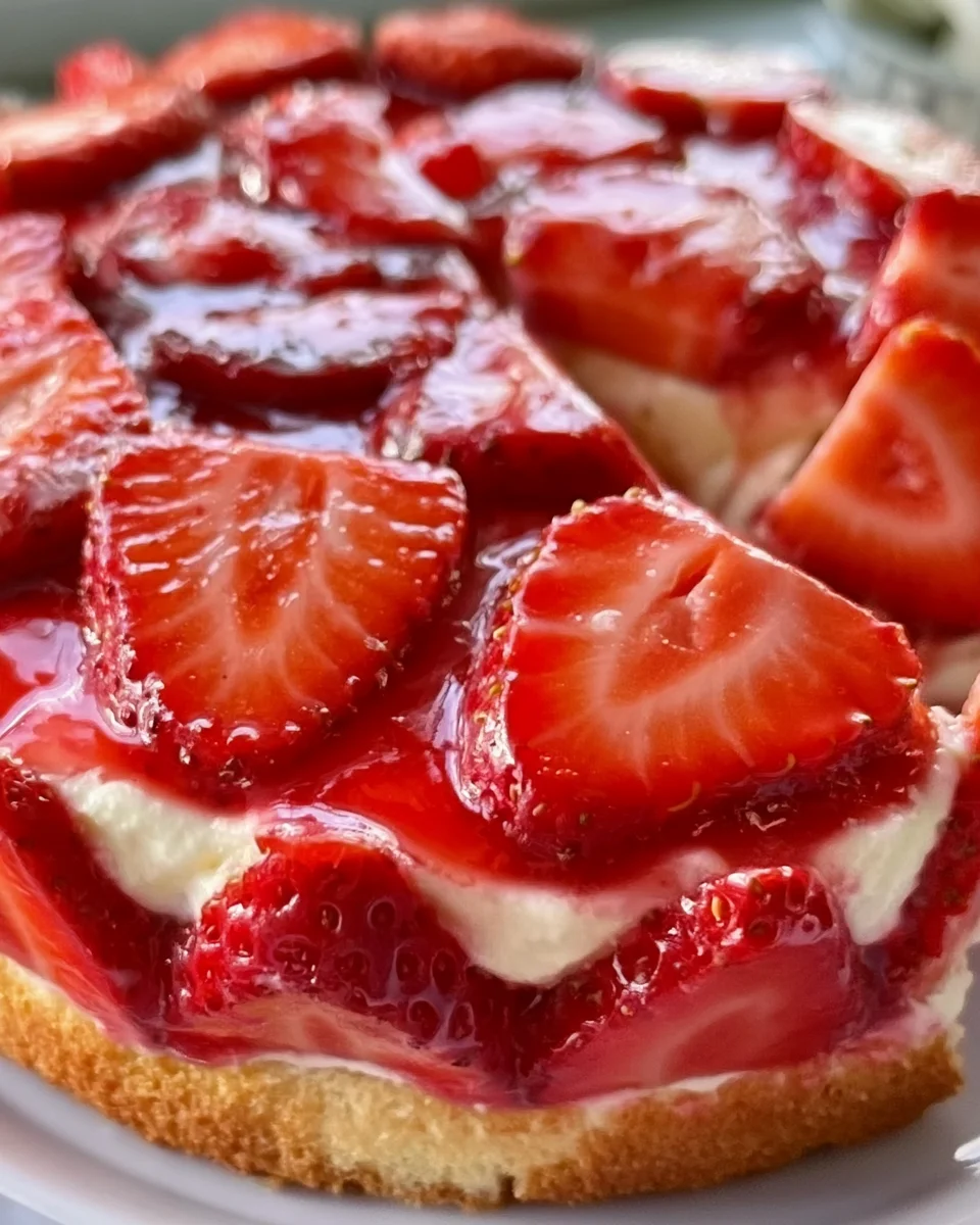 Erdbeerkuchen