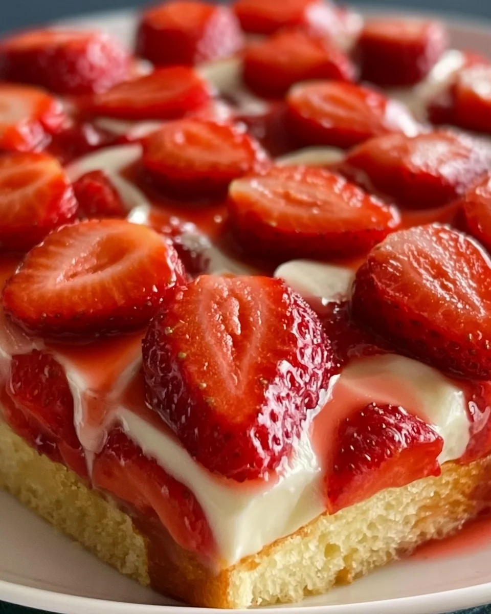 Erdbeerkuchen