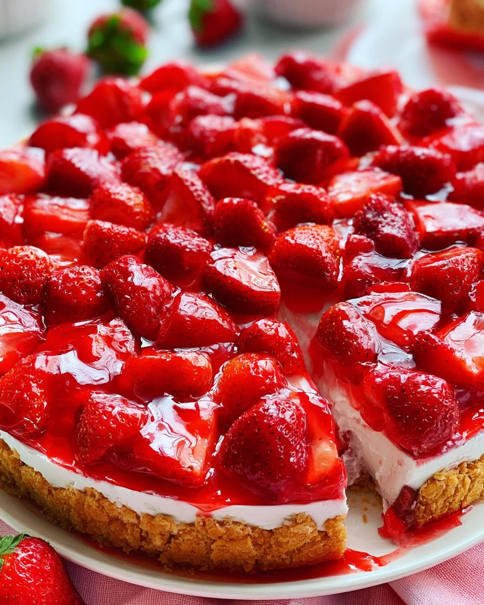 Erdbeerkuchen