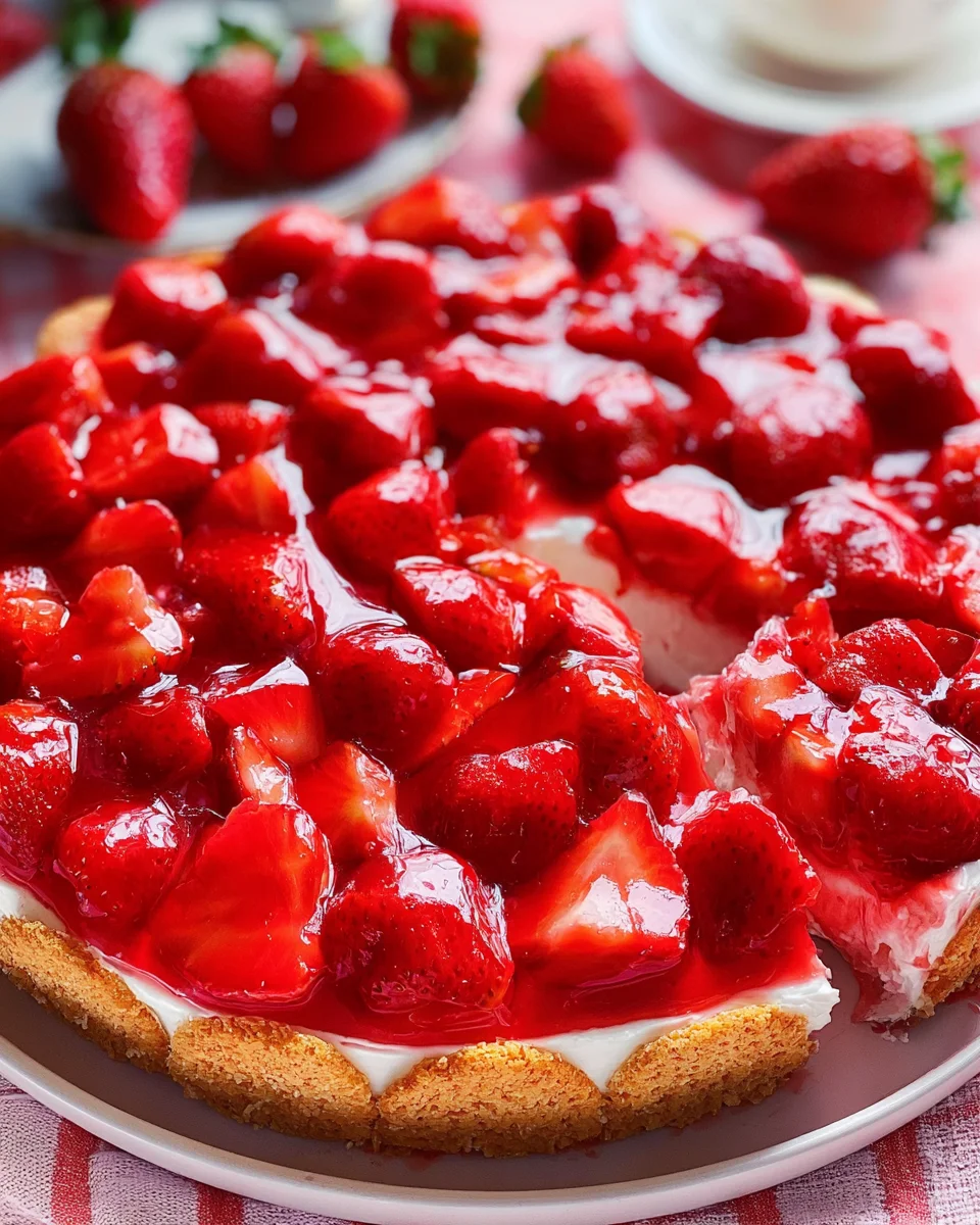 Erdbeerkuchen