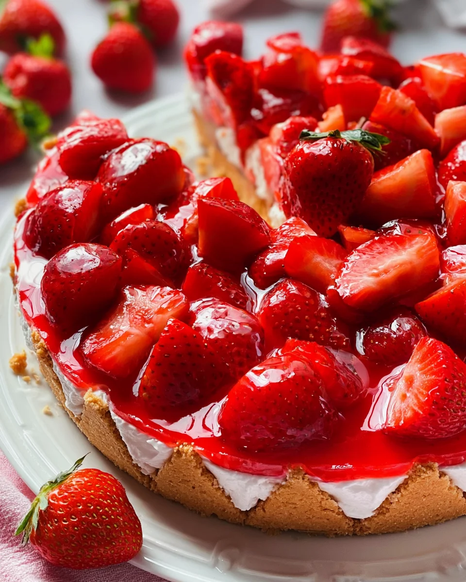 Erdbeerkuchen