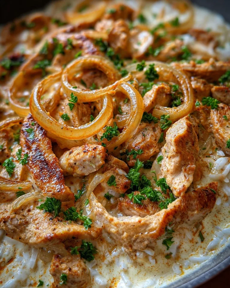 Gyros-Pfanne mit Frischkäse