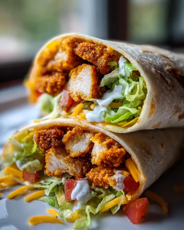 Knuspriger Chicken Ranch Wrap – Dein neues Lieblingsrezept
