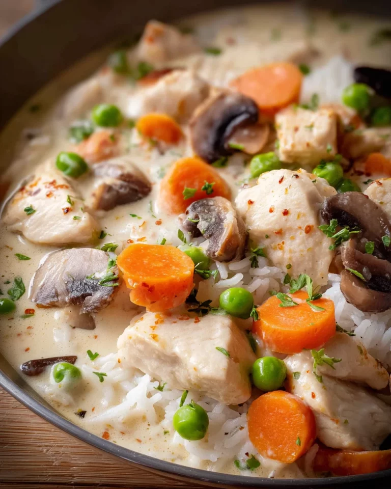 Omas Hühnerfrikassee - schnelles Rezept