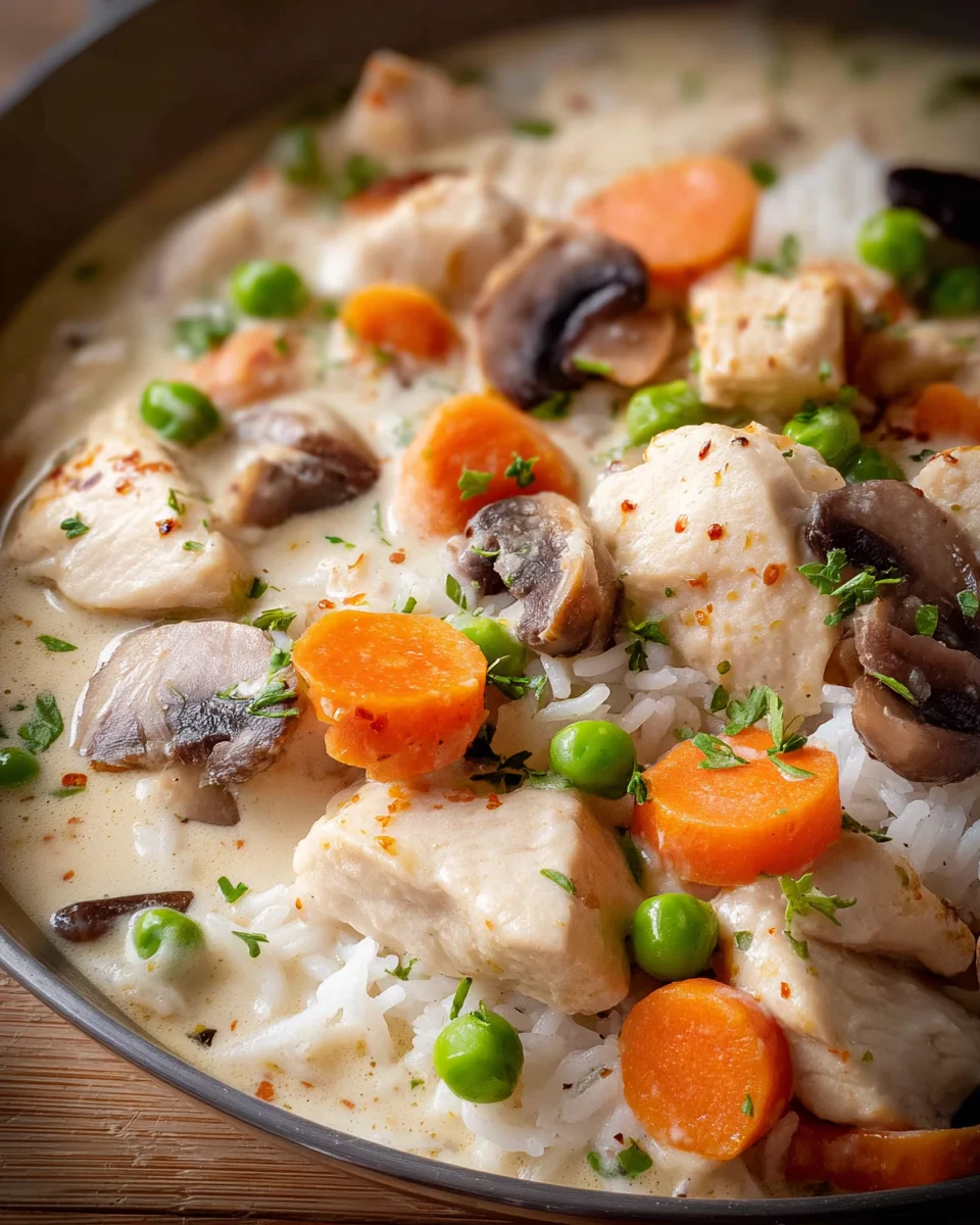 Omas Hühnerfrikassee - schnelles Rezept