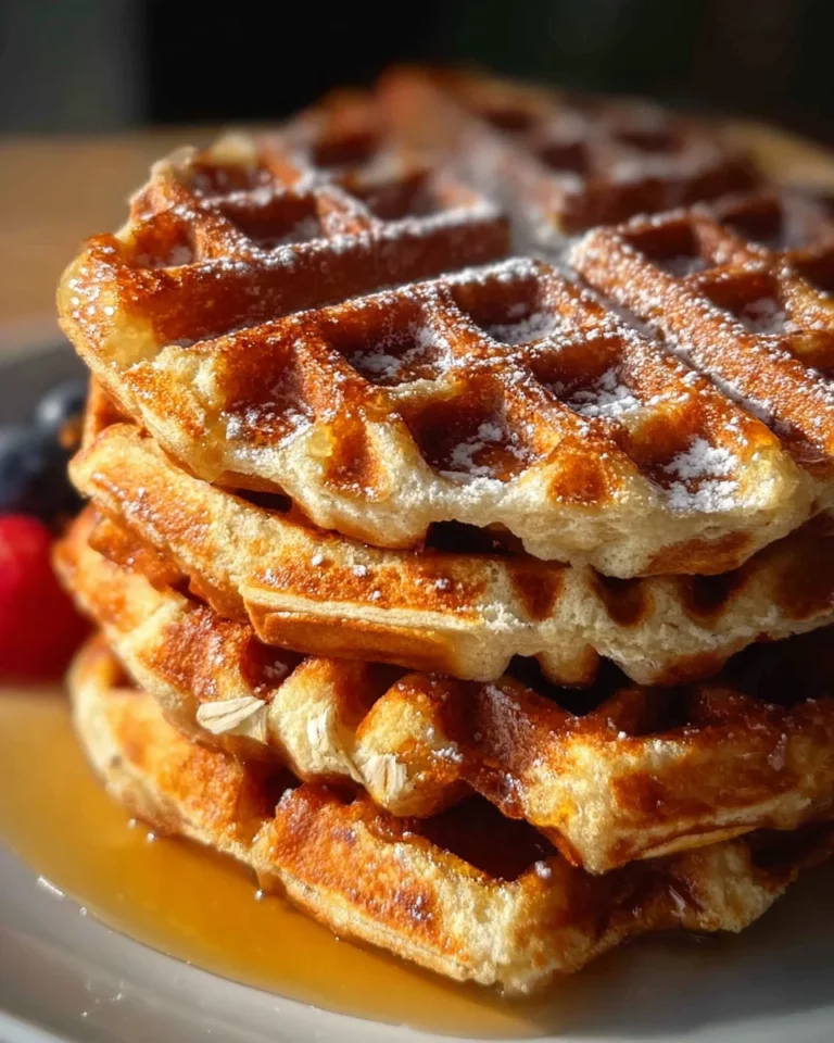 Proteinreiche Skyr Waffeln