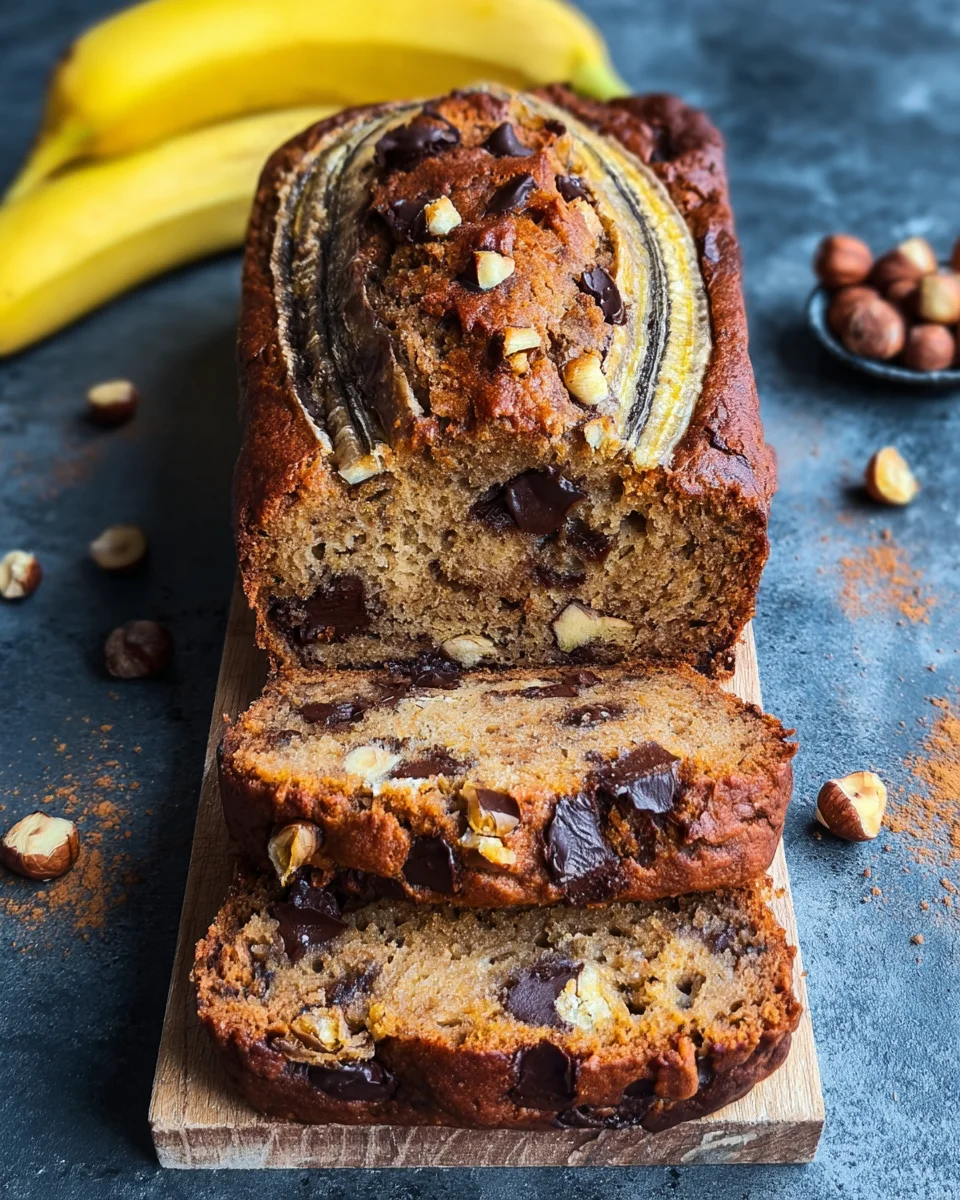 Bananenbrot ohne Eier (veganes Rezept)