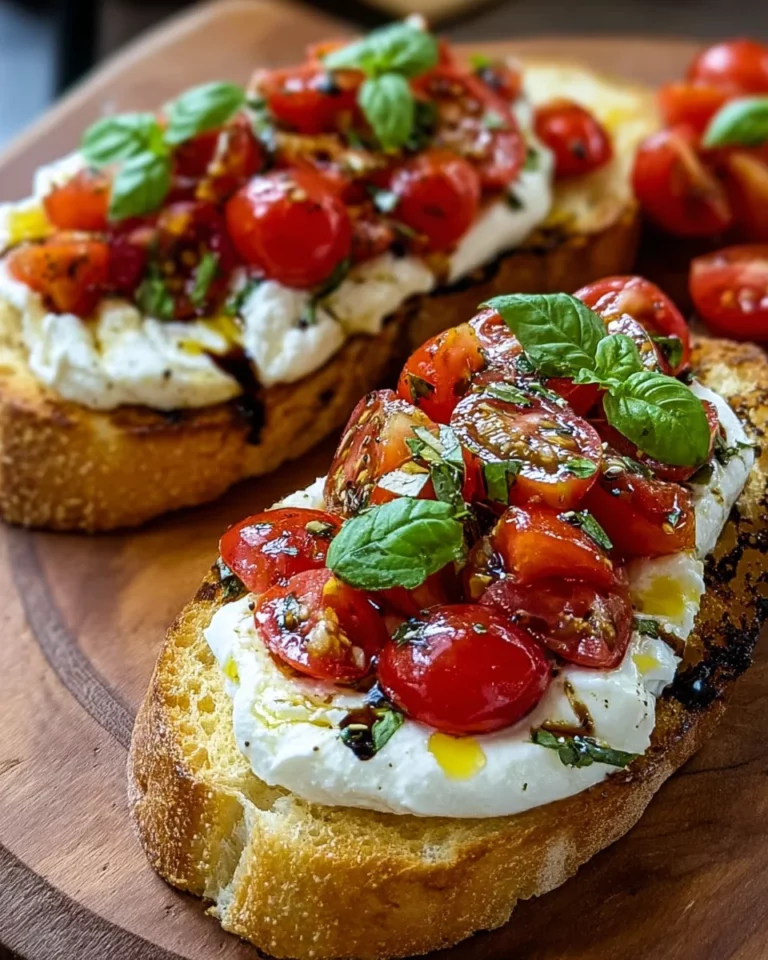 Burrata Bruschetta: Ein Unglaubliches Ultimatives Rezept für 5 Sterne