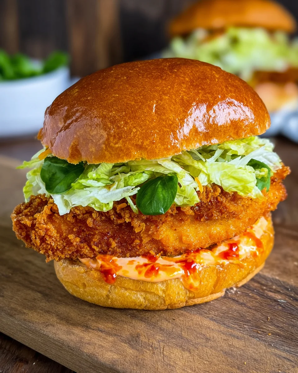Crispy Chicken Burger