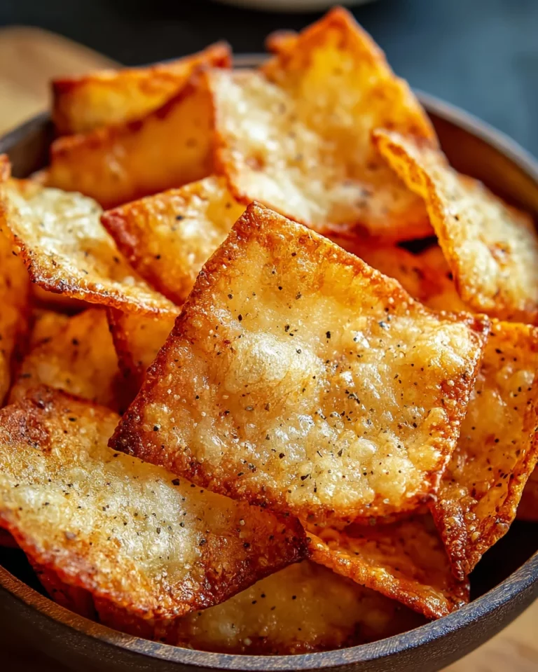 Knusprige Quark-Chips