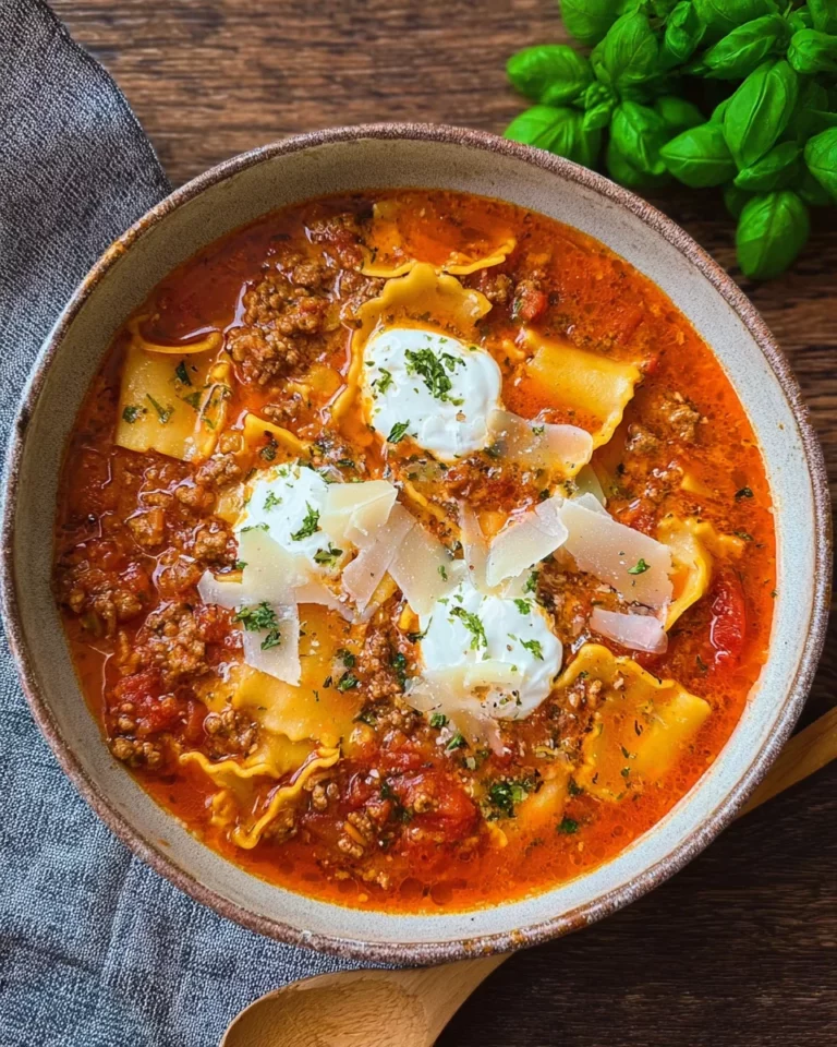 Lasagne-Suppe