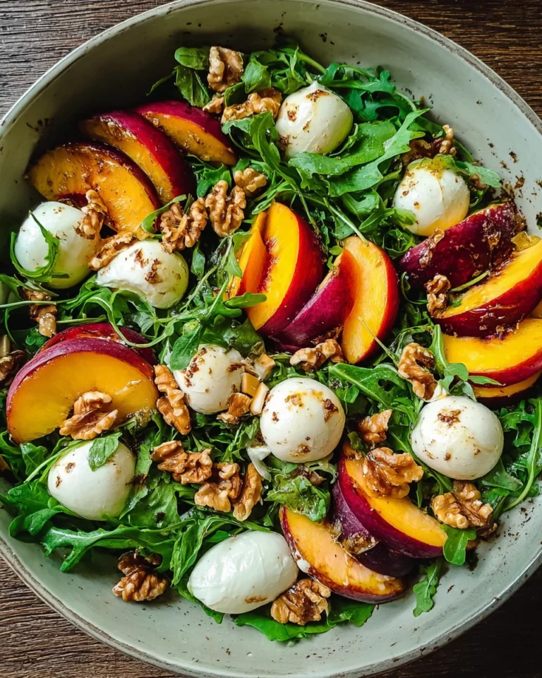Millionärs-Pfirsichsalat ist ein Muss-Sommergericht