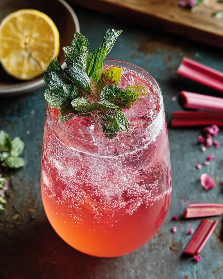 Rhabarber Spritz: Ein Unglaublich Ultimatives Rezept für 5 Personen