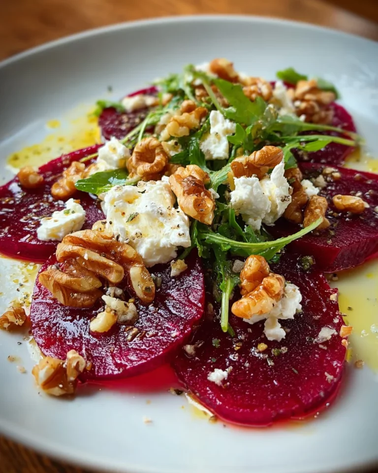 Rote Bete-Carpaccio