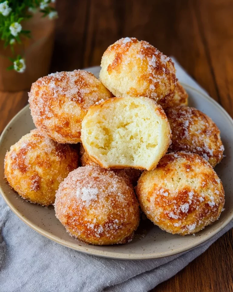 Saftige und fluffige Quarkbällchen