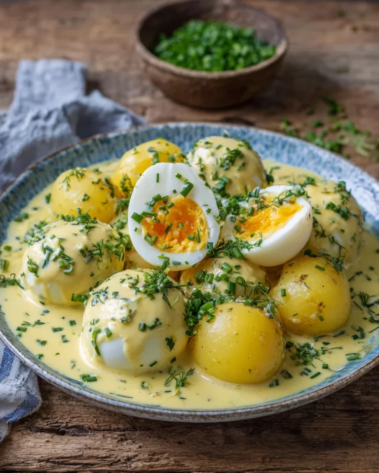 Senfeier wie bei Oma früher | Rezept für Eier in Senfsoße