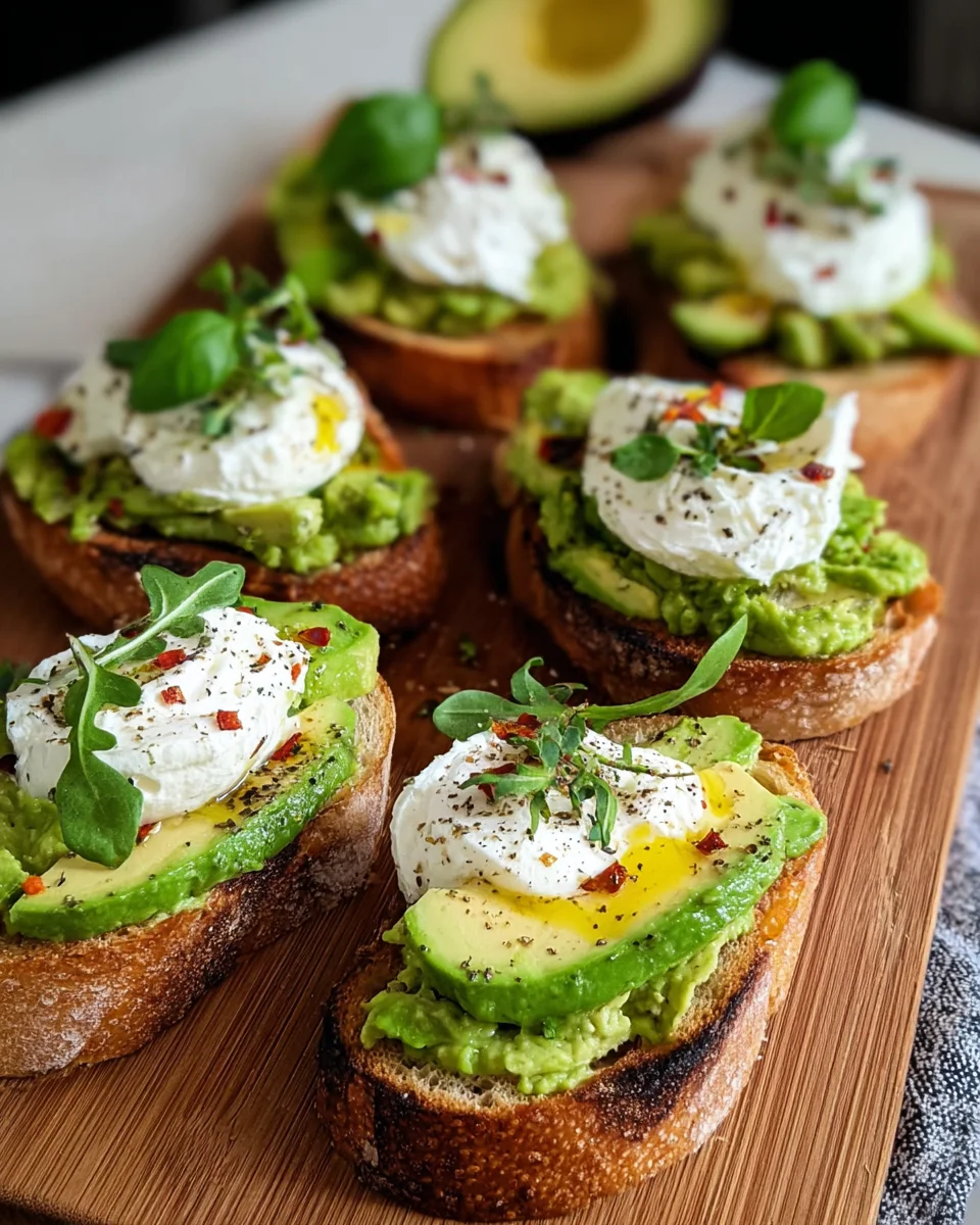 Avocado Burrata Bruschetta für schnelle Gäste delights image 2