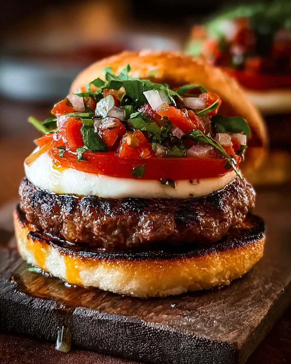 Bruschetta Burger Selber Machen: Das ultimative Rezept für zu Hause