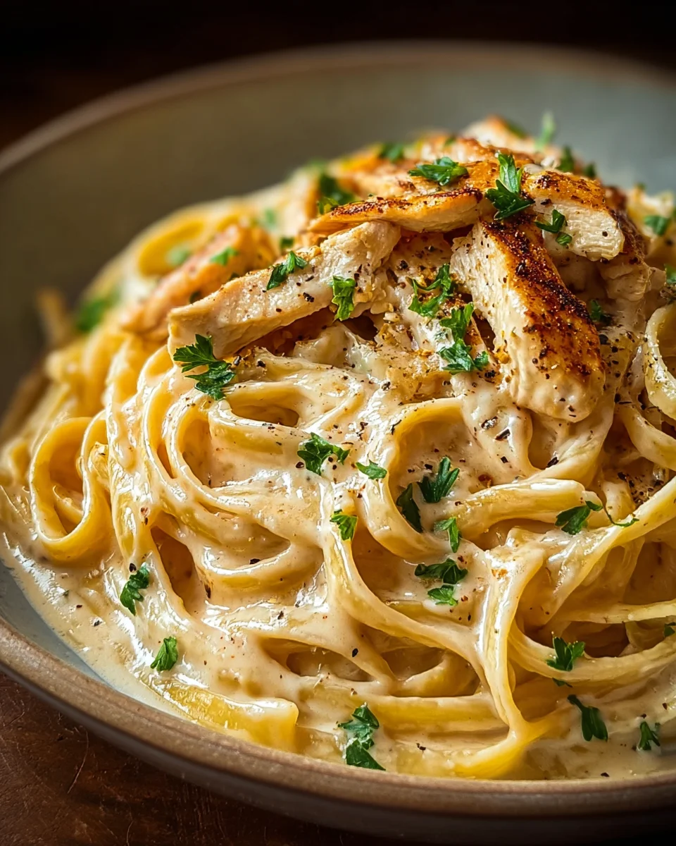Cremige Hähnchen-Alfredo-Nudeln: Ein Unglaubliches Ultimatives Rezept