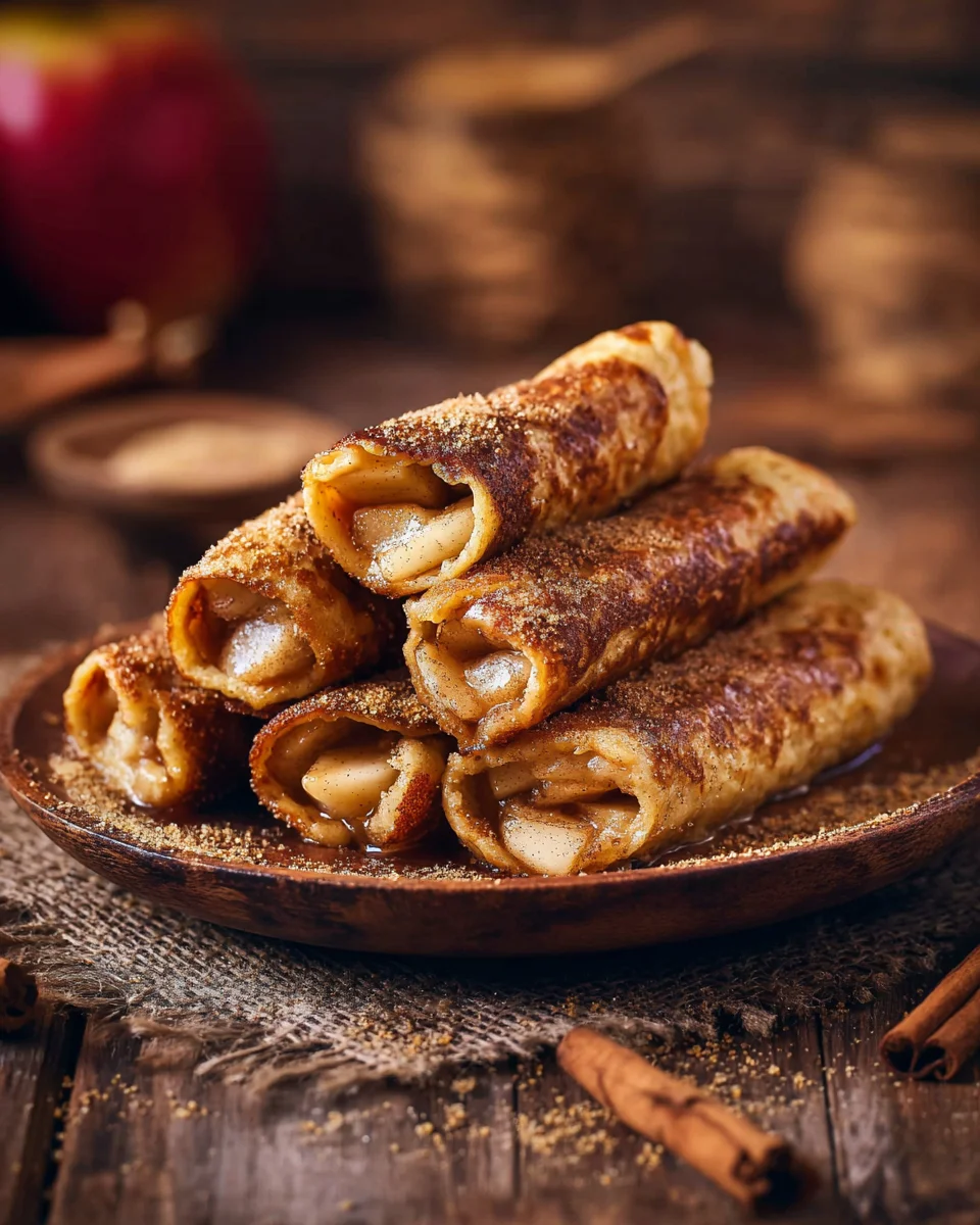 French Toast Roll-Ups mit Apfel-Zimt-Füllung (vegan) image 2