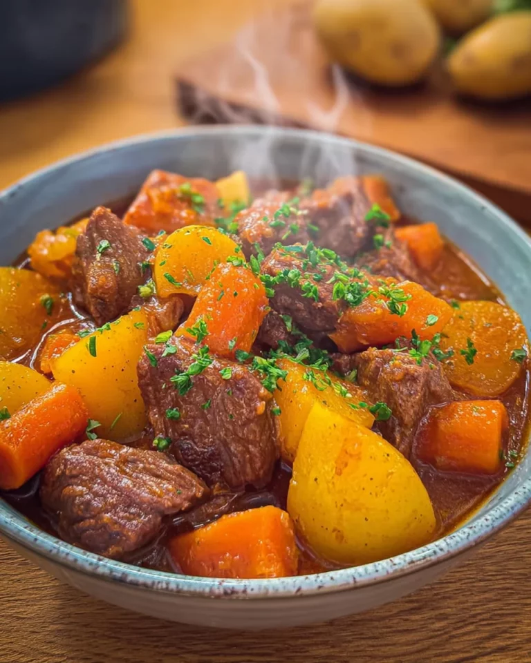 Gulasch Eintopf: 1 Glücksrezept gegen schlimme Tage