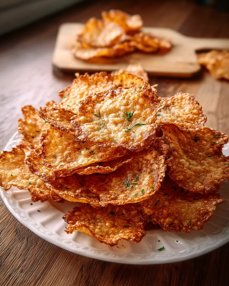 Hüttenkäse-Chips – Der knusprige High-Protein-Snack begeistert!