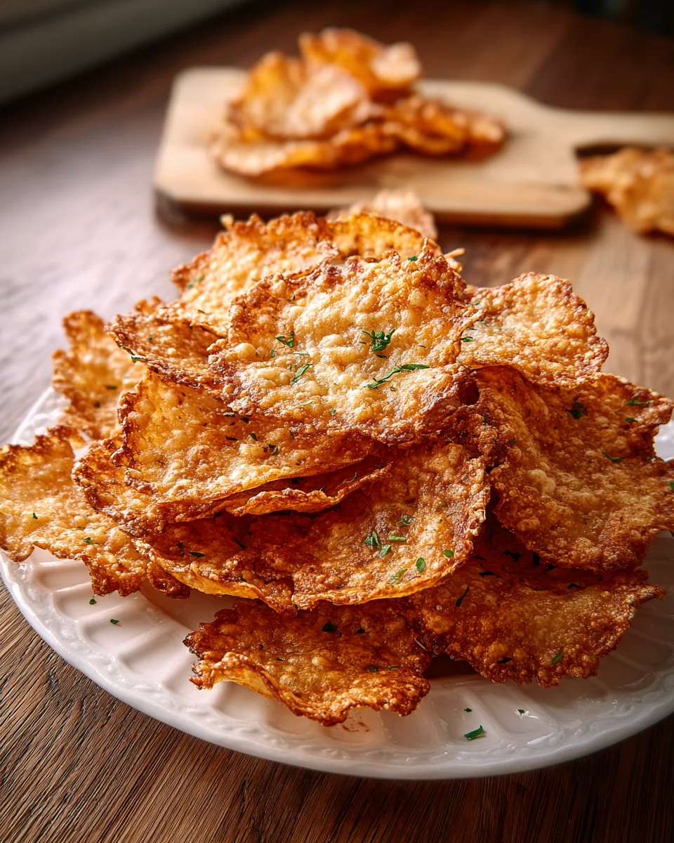 Hüttenkäse-Chips – Der knusprige High-Protein-Snack begeistert!