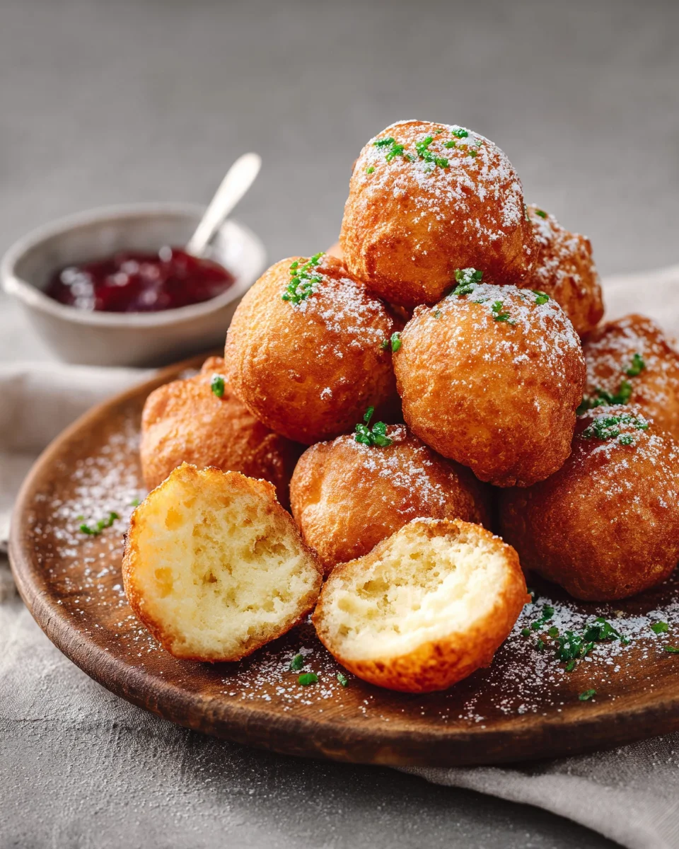 Hüttenkäsebällchen aus der Heißluftfritteuse image 2