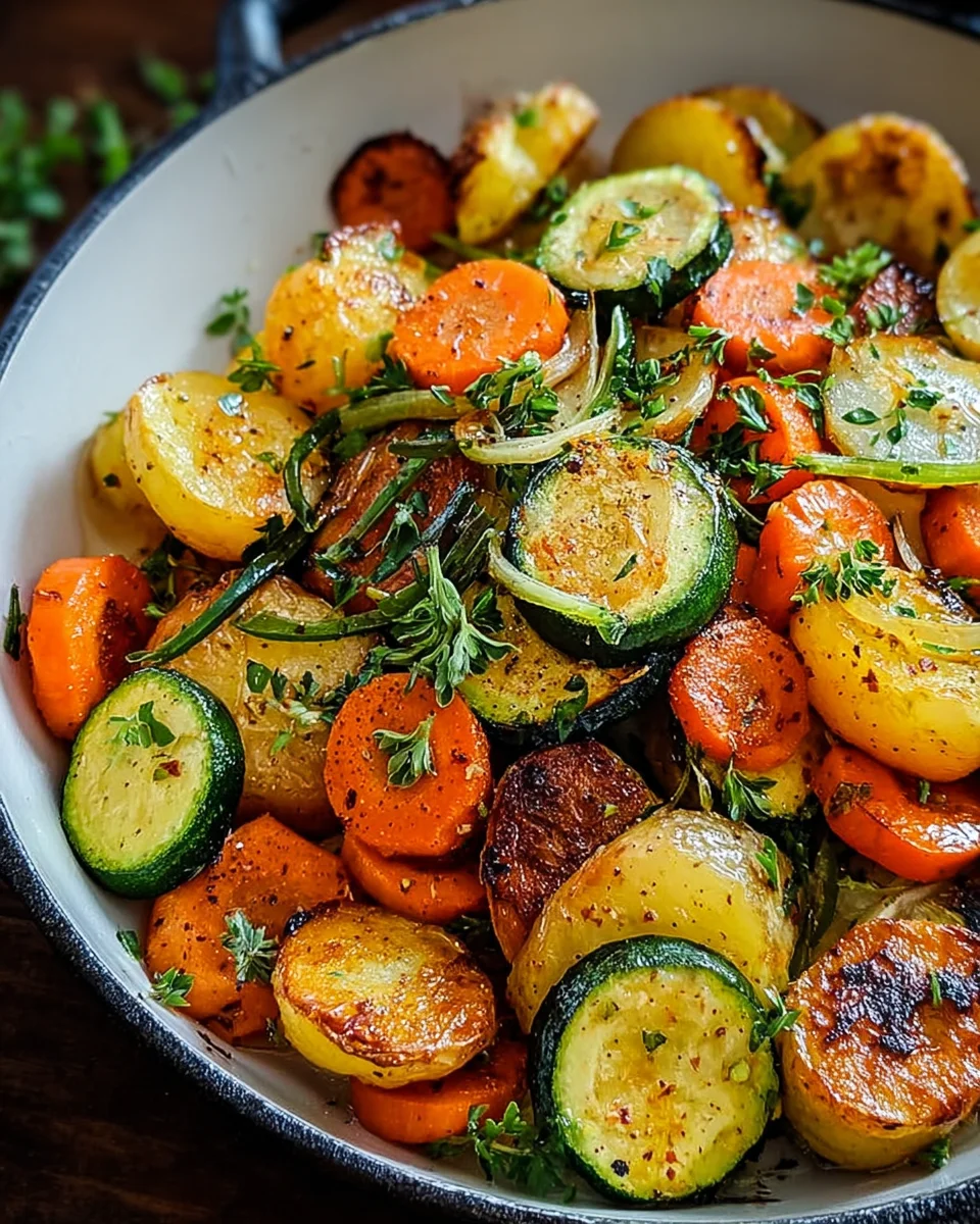 Kartoffel-Karotten-Zucchini-Pfanne: Ein Unglaubliches Ultimatives Rezept für 4 Personen