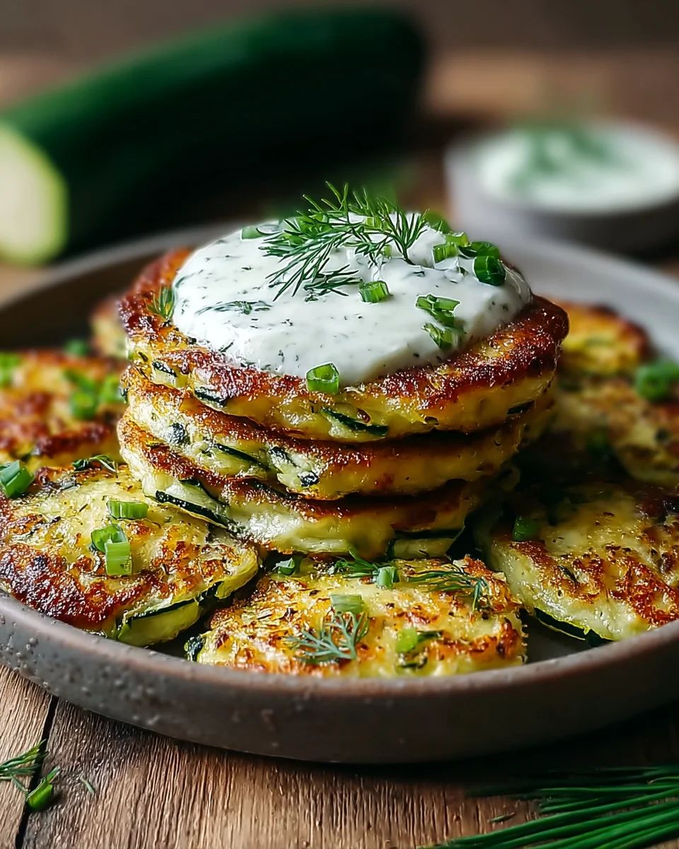 Zucchini-Krapfen mit Knoblauch-Dill-Joghurt-Sauce: Ein Unglaubliches Ultimatives Rezept