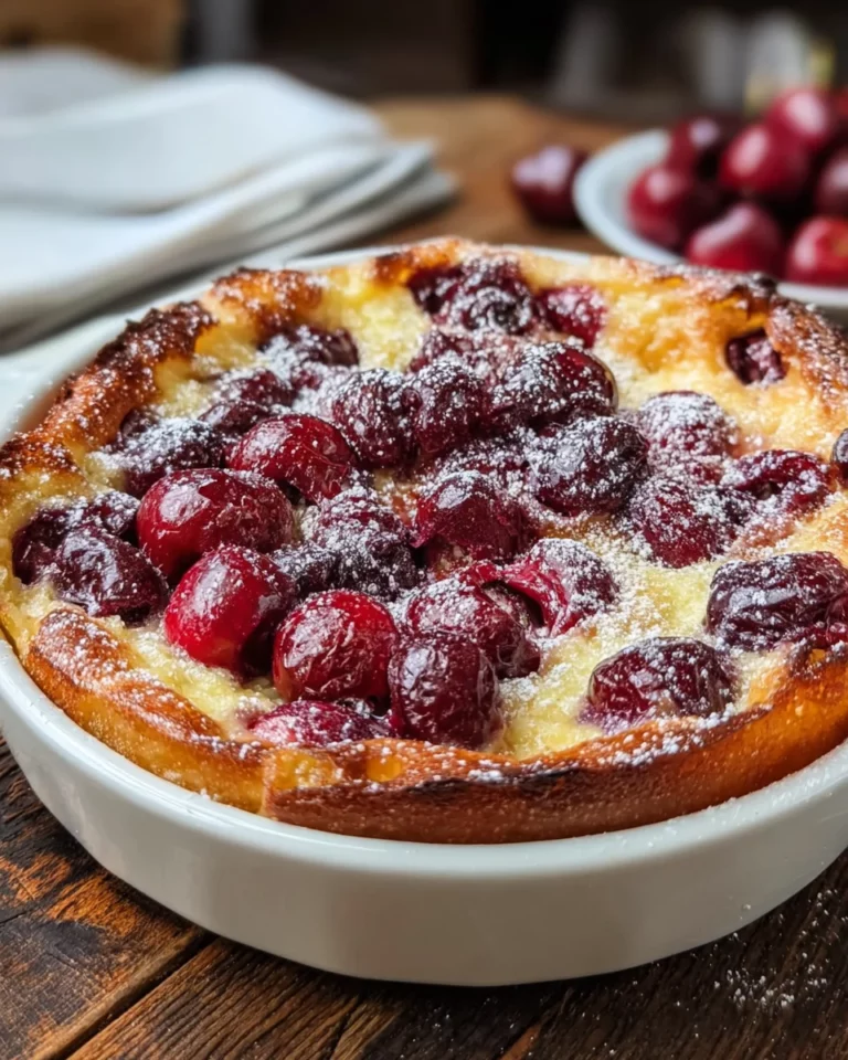 Kirsch-Clafoutis schnell und saftig selber machen – das beste französische Rezept