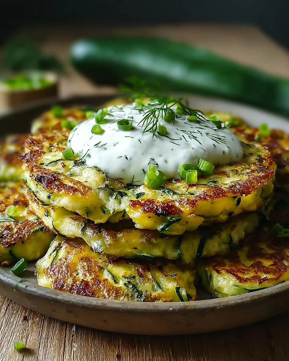 Zucchini-Krapfen mit Knoblauch-Dill-Joghurt-Sauce: Ein Unglaubliches Ultimatives Rezept image 2