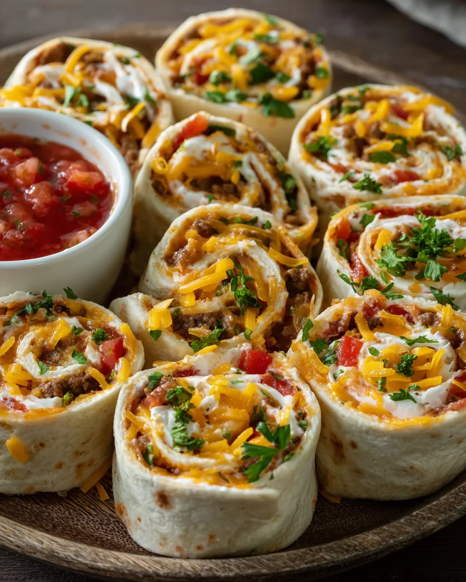 Leckere Taco Pinwheels – Ideal für jede Party & Appetizer! image 2