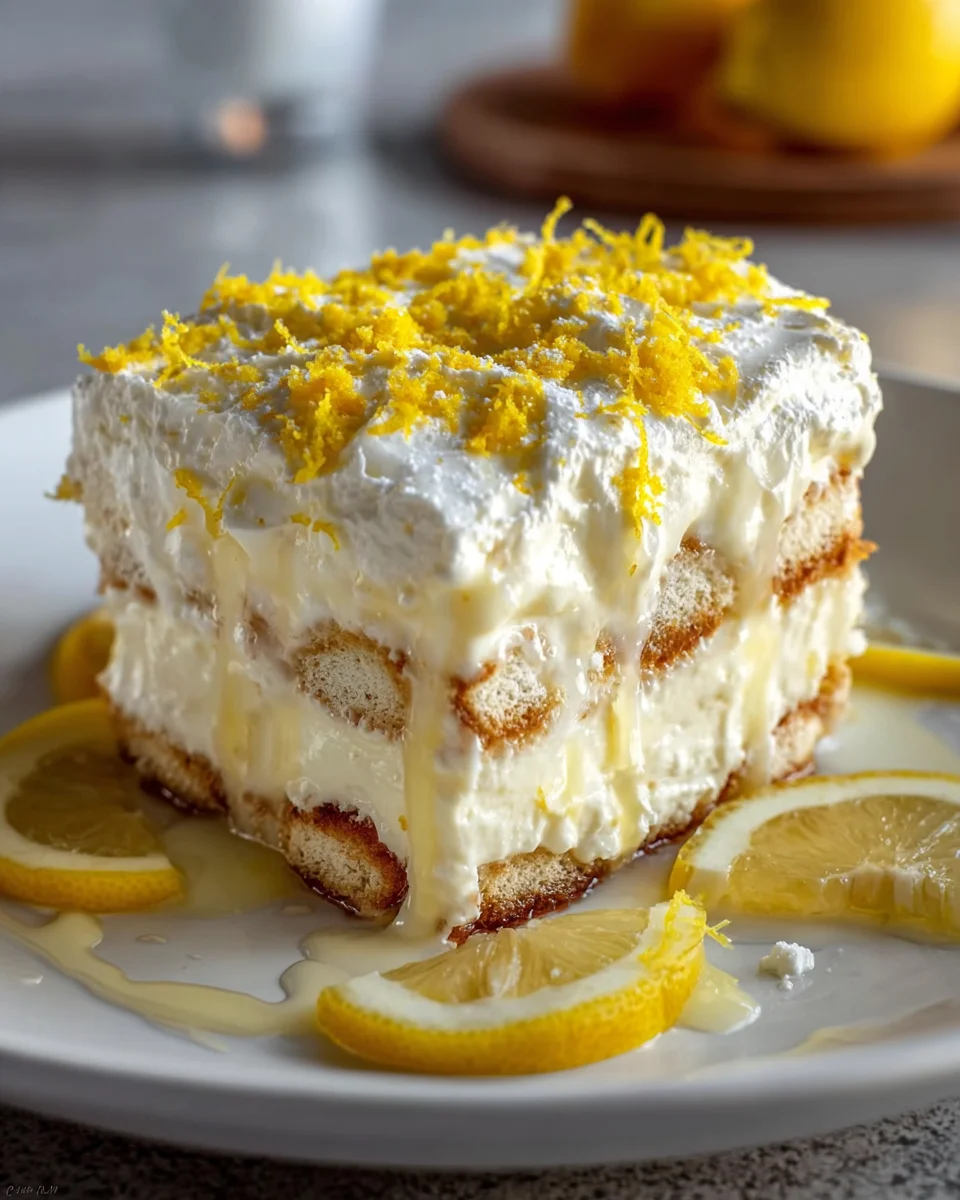 Limoncello-Art Tiramisu – Erfrischender Zitronen-Traum image 2