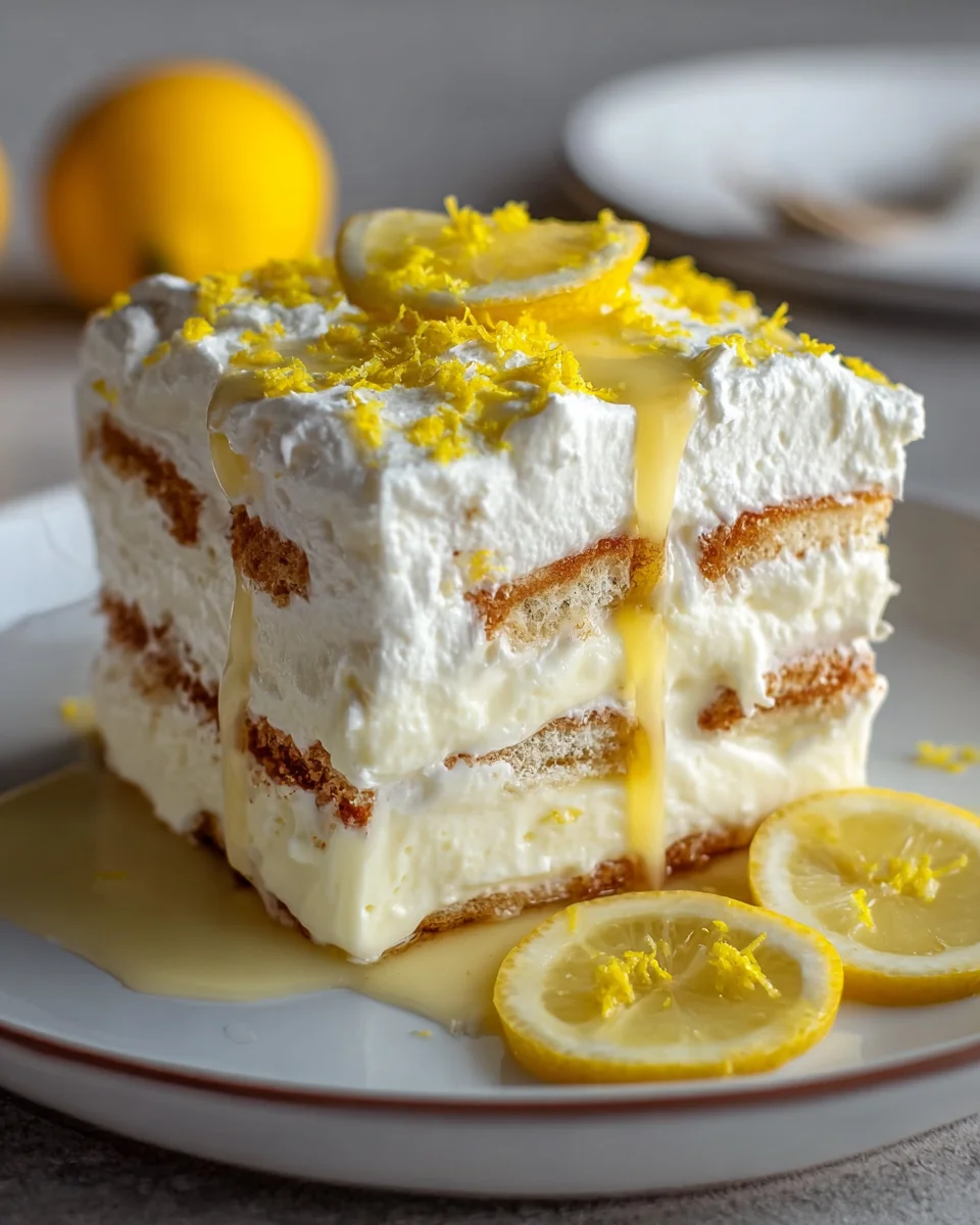 Limoncello-Art Tiramisu – Erfrischender Zitronen-Traum