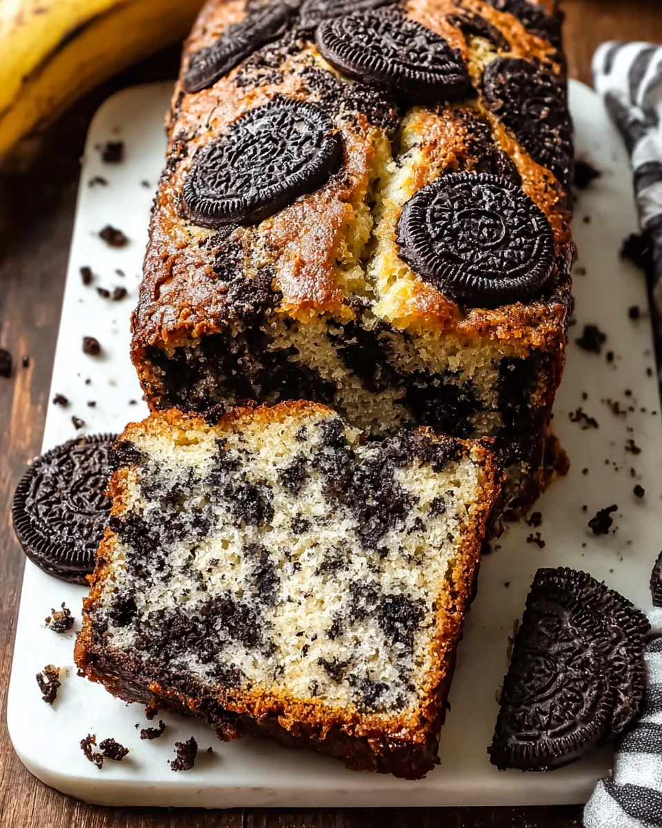 Oreo Banana Bread: Your New Favorite Sweet Indulgence image 2