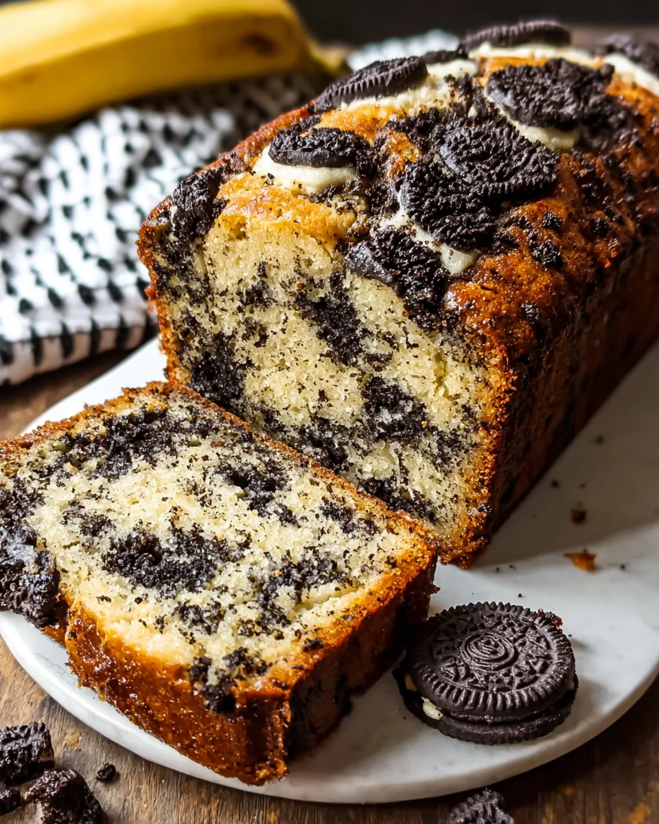 Oreo Banana Bread: Your New Favorite Sweet Indulgence