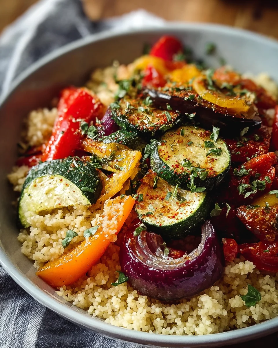 Röstgemüse Couscous: Köstliches Rezept für gesunde Genießer! image 2