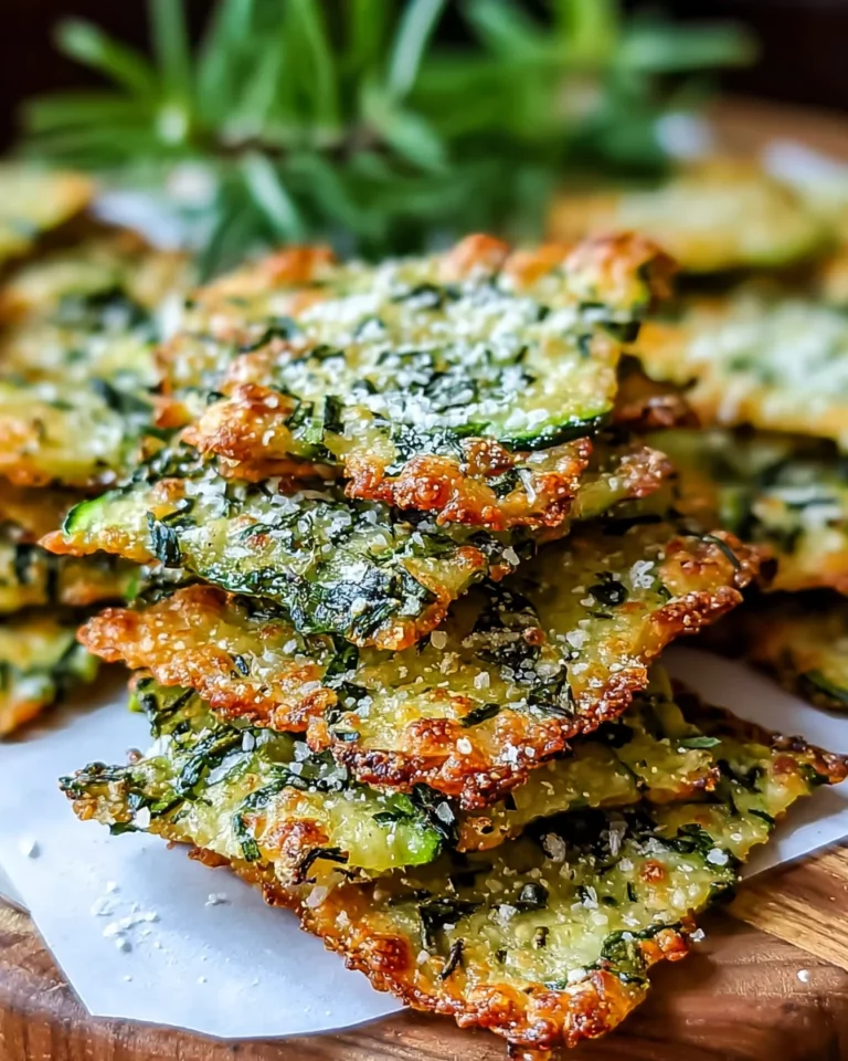 Zucchini Kräcker mit Kräutern für gesunden Snack