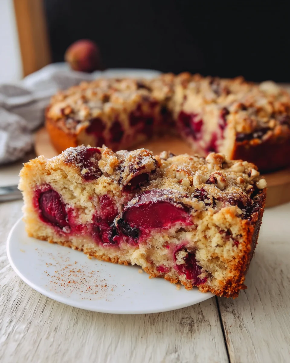 Zwetschgen-Nuss-Kuchen