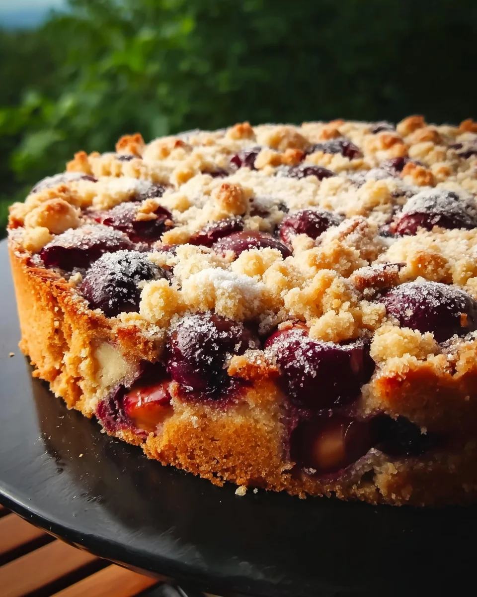 Zwetschgenkuchen mit Zimtstreuseln in 5 Minuten zubereitet! image 2